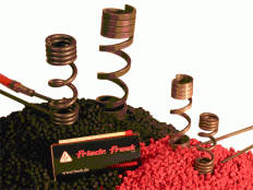 picture 2: The HotMicroCoils are among the conpany's high-tech products.