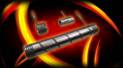 New variants of heat sink nozzle heaters