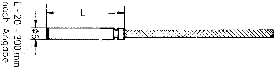 Stick Thermocouples/ Resistance Sensors - TES-P16