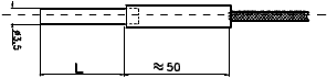 Stick Thermocouples/ Resistance Sensors - TES-P34
