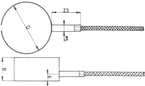 Jam or Clamp-band Thermocouples/ Resistance Sensors - TELK-O
