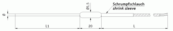 Transition head moulded