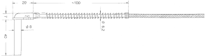 Angle Thermocouples/ Resistance Sensors - TEWS-P12