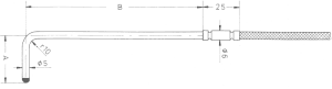 Angle Thermocouples/ Resistance Sensors - TEWS-H4
