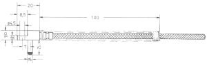 Angle Thermocouples/ Resistance Sensors - TEWS-H17