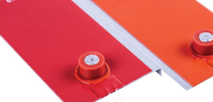 Silicone enclosure heaters for protection against frost and condensation