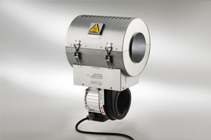 Ceramic band heater for extrusion screw barrels with air cooling [3 / 8]