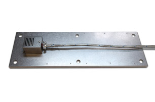Ceramic sectional heating mat, metal-clad, with mounting holes and connection cage [5 / 8]