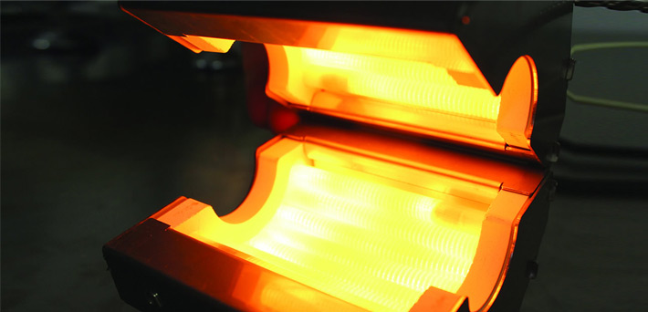 Heatshrink Clamshell Application