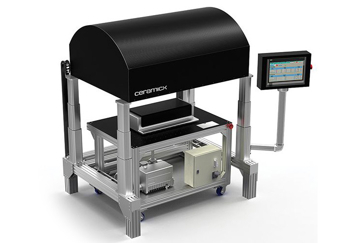 The Vector – Shape adaptable infrared out-of-outoclave drape forming machine