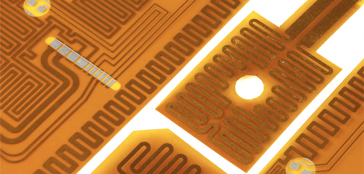 Various rectangular Kapton-Polyimide film heaters