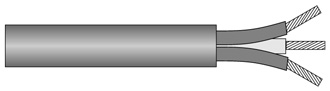 Silicone cable