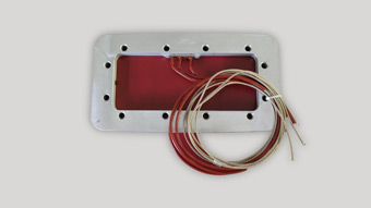 Examples of cast heaters, designed as heating inserts