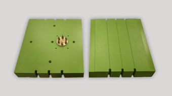 Examples of directly heated mould plates and sealing profiles [1 / 2]