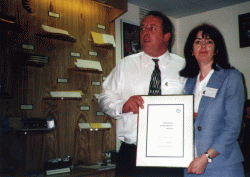 Granting of the Company of the Month Award to Ceramicx Ireland